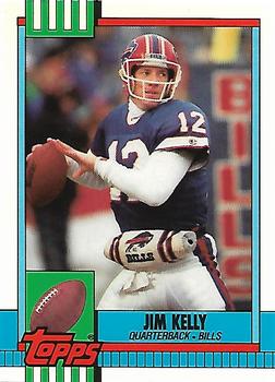 1990 Topps - Collector's Edition (Tiffany) #207 Jim Kelly Front