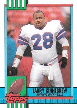 1990 Topps - Collector's Edition (Tiffany) #210 Larry Kinnebrew Front