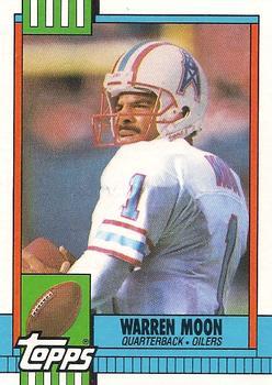 1990 Topps - Collector's Edition (Tiffany) #216 Warren Moon Front