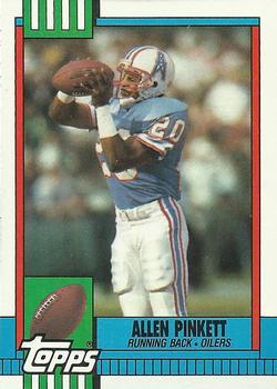 1990 Topps - Collector's Edition (Tiffany) #221 Allen Pinkett Front