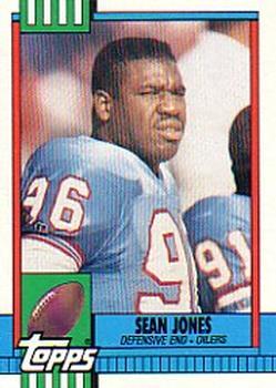 1990 Topps - Collector's Edition (Tiffany) #222 Sean Jones Front