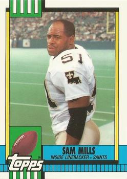 1990 Topps - Collector's Edition (Tiffany) #238 Sam Mills Front
