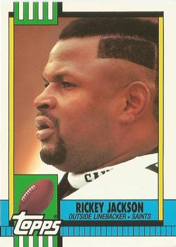 1990 Topps - Collector's Edition (Tiffany) #242 Rickey Jackson Front