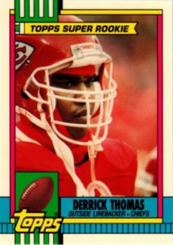 1990 Topps - Collector's Edition (Tiffany) #248 Derrick Thomas Front