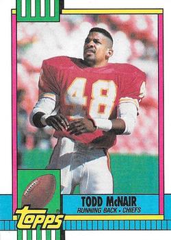 1990 Topps - Collector's Edition (Tiffany) #250 Todd McNair Front
