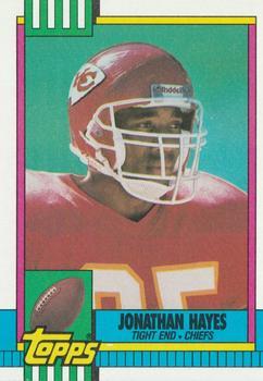 1990 Topps - Collector's Edition (Tiffany) #252 Jonathan Hayes Front