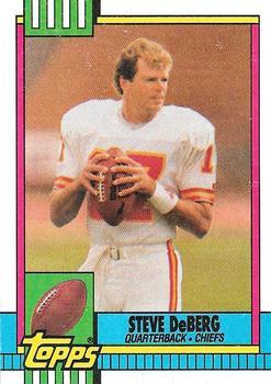 1990 Topps - Collector's Edition (Tiffany) #257 Steve DeBerg Front