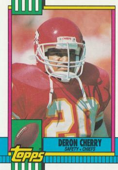 1990 Topps - Collector's Edition (Tiffany) #261 Deron Cherry Front