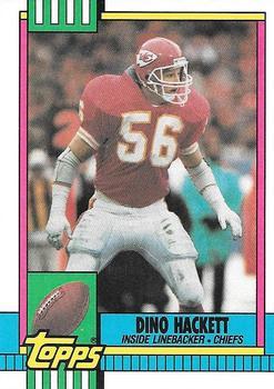 1990 Topps - Collector's Edition (Tiffany) #262 Dino Hackett Front