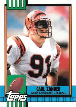 1990 Topps - Collector's Edition (Tiffany) #271 Carl Zander Front