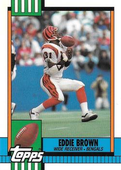 1990 Topps - Collector's Edition (Tiffany) #272 Eddie Brown Front