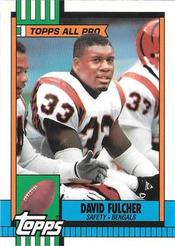 1990 Topps - Collector's Edition (Tiffany) #273 David Fulcher Front