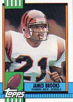 1990 Topps - Collector's Edition (Tiffany) #275 James Brooks Front