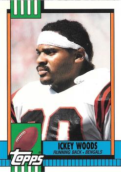 1990 Topps - Collector's Edition (Tiffany) #277 Ickey Woods Front