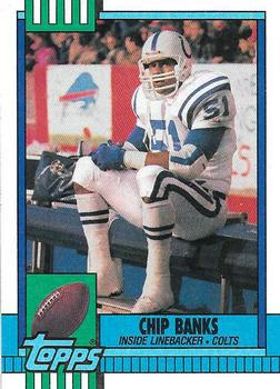 1990 Topps - Collector's Edition (Tiffany) #299 Chip Banks Front