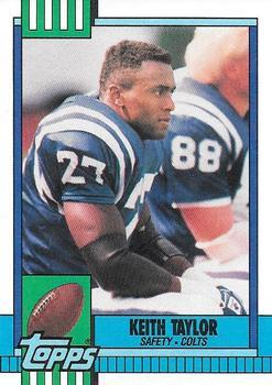 1990 Topps - Collector's Edition (Tiffany) #302 Keith Taylor Front