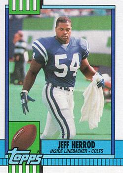 1990 Topps - Collector's Edition (Tiffany) #306 Jeff Herrod Front