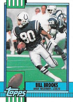 1990 Topps - Collector's Edition (Tiffany) #309 Bill Brooks Front