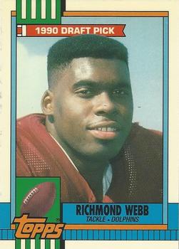 1990 Topps - Collector's Edition (Tiffany) #316 Richmond Webb Front