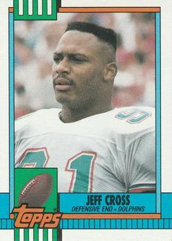 1990 Topps - Collector's Edition (Tiffany) #317 Jeff Cross Front