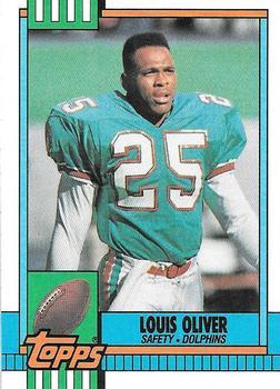 1990 Topps - Collector's Edition (Tiffany) #318 Louis Oliver Front