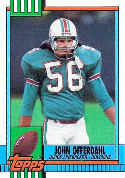 1990 Topps - Collector's Edition (Tiffany) #321 John Offerdahl Front