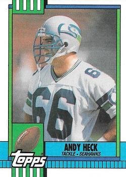 1990 Topps - Collector's Edition (Tiffany) #335 Andy Heck Front
