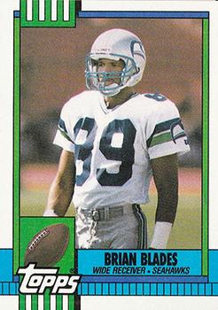 1990 Topps - Collector's Edition (Tiffany) #337 Brian Blades Front