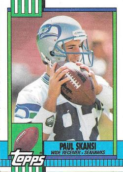 1990 Topps - Collector's Edition (Tiffany) #341 Paul Skansi Front
