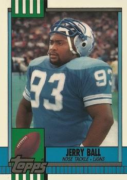 1990 Topps - Collector's Edition (Tiffany) #355 Jerry Ball Front