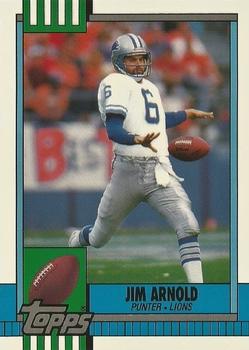 1990 Topps - Collector's Edition (Tiffany) #363 Jim Arnold Front