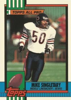 1990 Topps - Collector's Edition (Tiffany) #368 Mike Singletary Front
