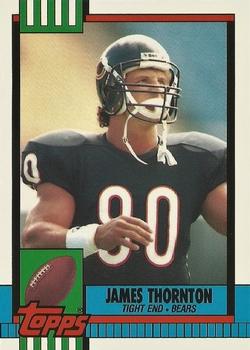 1990 Topps - Collector's Edition (Tiffany) #374 James Thornton Front