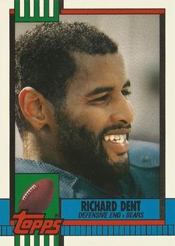 1990 Topps - Collector's Edition (Tiffany) #376 Richard Dent Front
