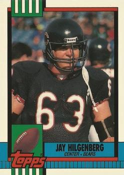 1990 Topps - Collector's Edition (Tiffany) #378 Jay Hilgenberg Front
