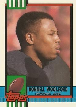 1990 Topps - Collector's Edition (Tiffany) #379 Donnell Woolford Front