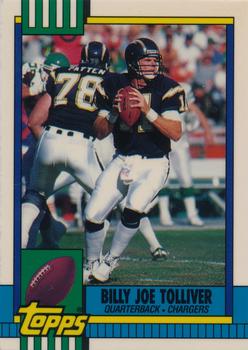 1990 Topps - Collector's Edition (Tiffany) #387 Billy Joe Tolliver Front
