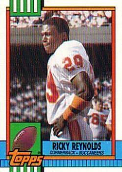 1990 Topps - Collector's Edition (Tiffany) #411 Ricky Reynolds Front