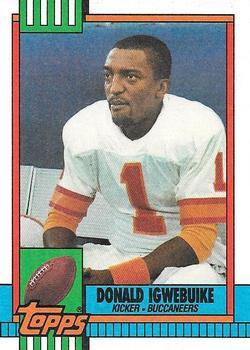 1990 Topps - Collector's Edition (Tiffany) #412 Donald Igwebuike Front