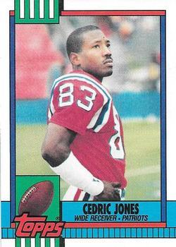 1990 Topps - Collector's Edition (Tiffany) #424 Cedric Jones Front
