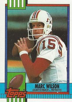 1990 Topps - Collector's Edition (Tiffany) #426 Marc Wilson Front