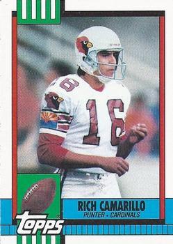 1990 Topps - Collector's Edition (Tiffany) #436 Rich Camarillo Front