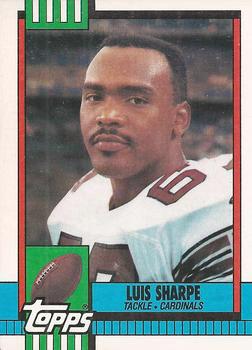 1990 Topps - Collector's Edition (Tiffany) #437 Luis Sharpe Front