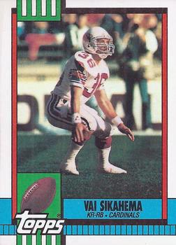 1990 Topps - Collector's Edition (Tiffany) #442 Vai Sikahema Front