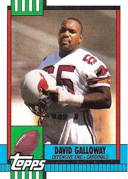 1990 Topps - Collector's Edition (Tiffany) #445 David Galloway Front