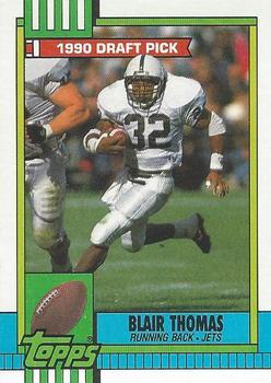 1990 Topps - Collector's Edition (Tiffany) #448 Blair Thomas Front