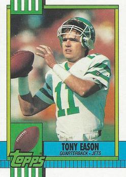 1990 Topps - Collector's Edition (Tiffany) #450 Tony Eason Front