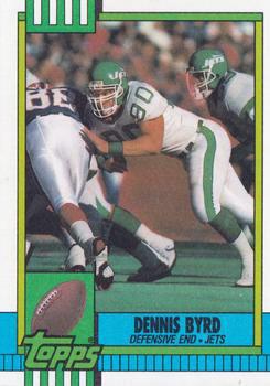 1990 Topps - Collector's Edition (Tiffany) #458 Dennis Byrd Front