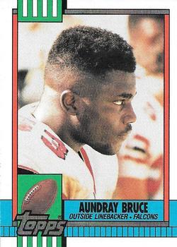 1990 Topps - Collector's Edition (Tiffany) #474 Aundray Bruce Front