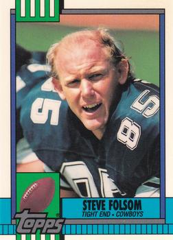 1990 Topps - Collector's Edition (Tiffany) #485 Steve Folsom Front